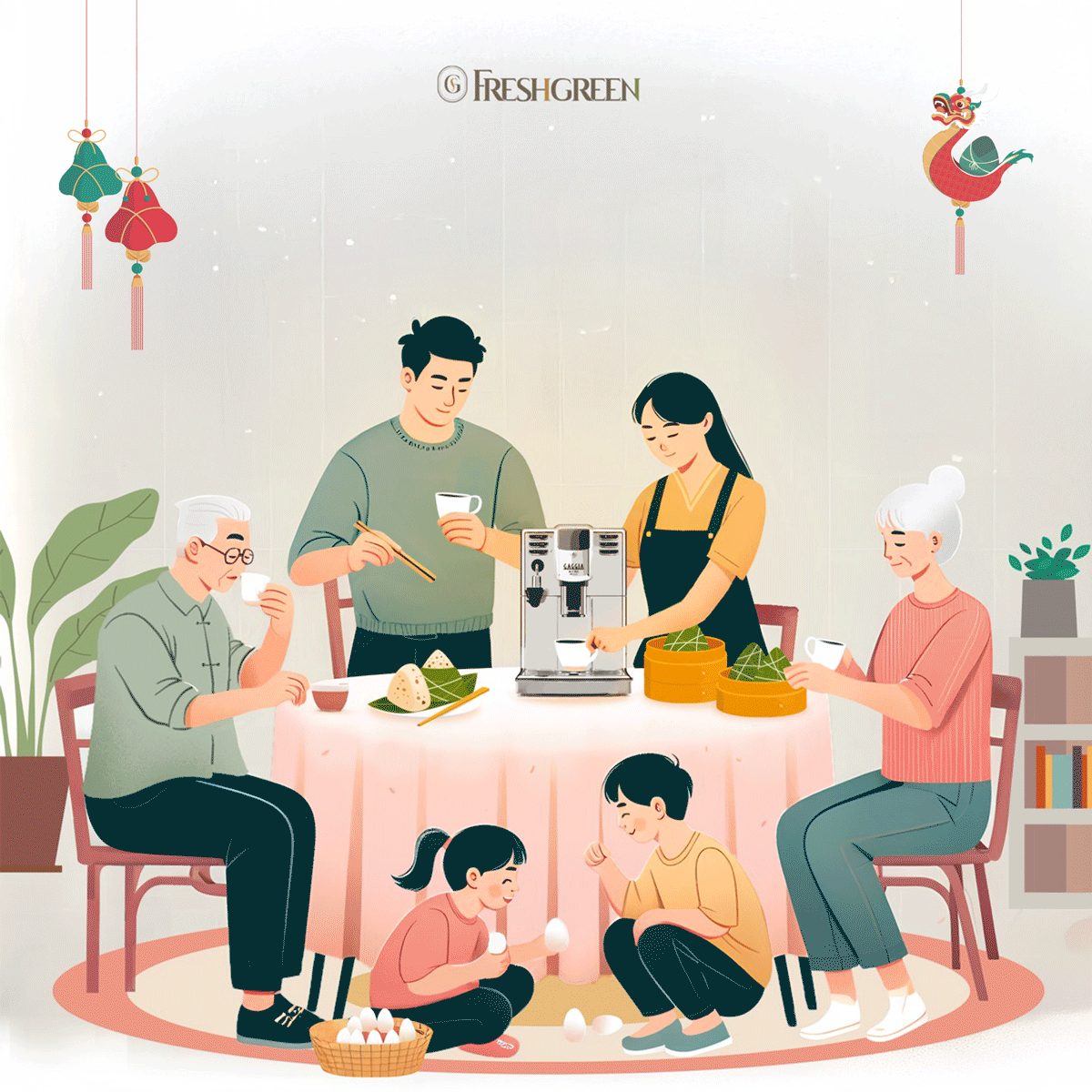 粽聚時光 啡你不可